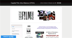 Desktop Screenshot of capitalfilmarts.org