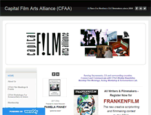 Tablet Screenshot of capitalfilmarts.org